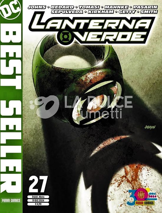 DC BEST SELLER NUOVA SERIE #    48 - LANTERNA VERDE DI GEOFF JOHNS 27