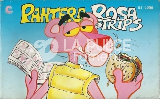 PANTERA ROSA HELLO STRIPS PRIMA SERIE#     7