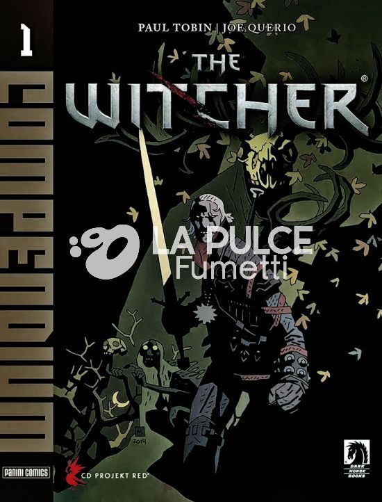 PANINI COMICS COMPENDIUM 1/3- THE WITCHER 1/3 ( CONTIENE 100% PANINI TP 1+2 )