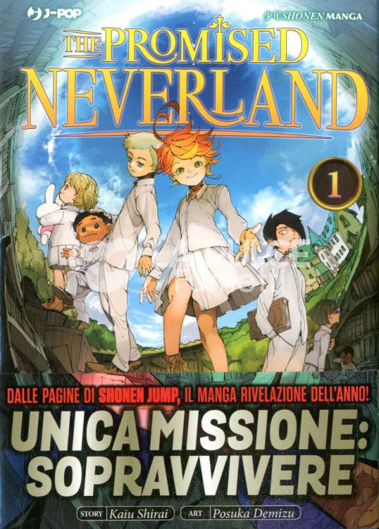 THE PROMISED NEVERLAND 1/20 COMPLETA OTTIMI (N 1 FIRST PRESS)