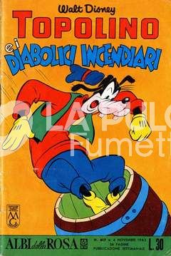 ALBI DELLA ROSA #   417: TOPOLINO E I DIABOLICI INCENDIARI