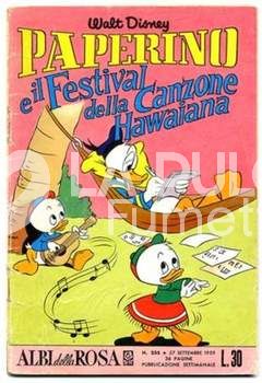 ALBI DELLA ROSA #   255: PAPERINO E IL FESTIVAL DELLA CANZONE HAWAIANA