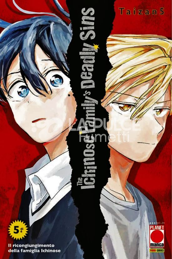 THE ICHINOSE FAMILY'S DEADLY SINS #     5 - IL RICONGIUNGIMENTO DELLA FAMIGLIA ICHINOSE + ADESIVI