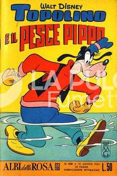 ALBI DELLA ROSA #   458: TOPOLINO E IL PESCE PIPPO