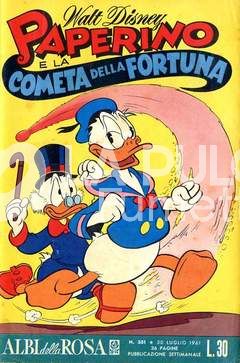 ALBI DELLA ROSA #   351: PAPERINO E LA COMETA DELLA FORTUNA