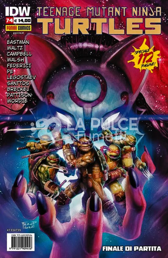 TEENAGE MUTANT NINJA TURTLES #    74