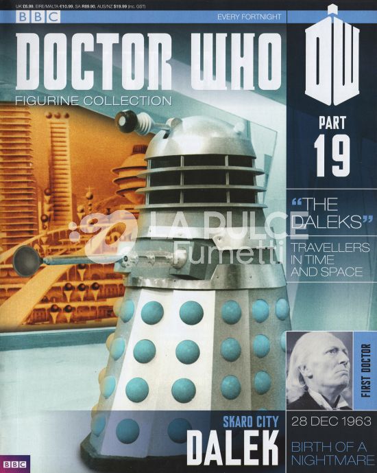 DOCTOR WHO FIGURINE COLLECTION #    19: SKARD CITY DALEK