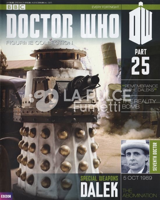 DOCTOR WHO FIGURINE COLLECTION #    25: SPECIAL WEAPONS DALEK