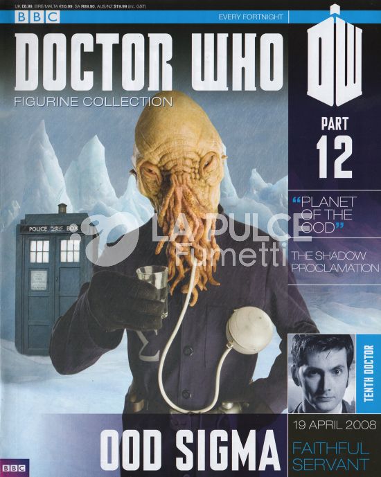 DOCTOR WHO FIGURINE COLLECTION #    12: OOD SIGMA