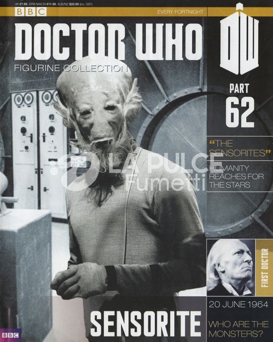 DOCTOR WHO FIGURINE COLLECTION #    62: SENSORITE