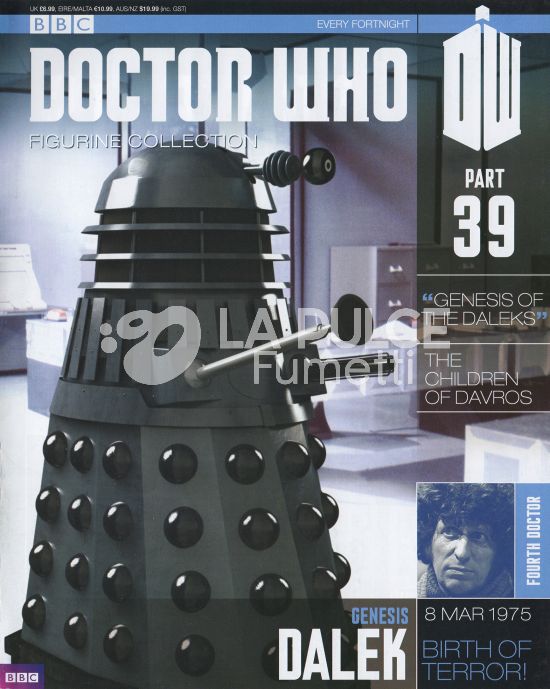 DOCTOR WHO FIGURINE COLLECTION #    39: GENESIS DALEK