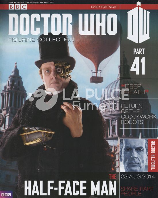 DOCTOR WHO FIGURINE COLLECTION #    41: THE HALF-FACE MAN
