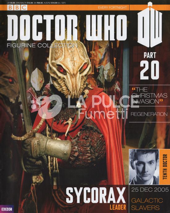 DOCTOR WHO FIGURINE COLLECTION #    20: SYCORAX LEADER