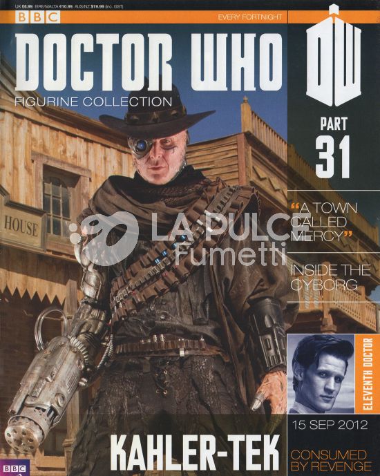 DOCTOR WHO FIGURINE COLLECTION #    31: KAHLER-TEK