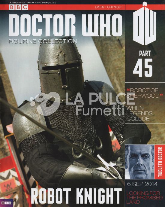 DOCTOR WHO FIGURINE COLLECTION #    45: ROBOT KNIGHT