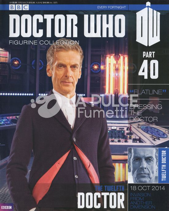 DOCTOR WHO FIGURINE COLLECTION #    40: THE TWELFTH (12TH) DOCTOR