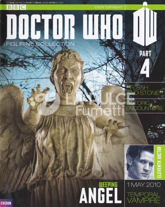 DOCTOR WHO FIGURINE COLLECTION #     4: WEEPING ANGEL