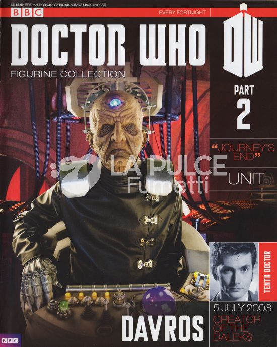 DOCTOR WHO FIGURINE COLLECTION #     2: DAVROS