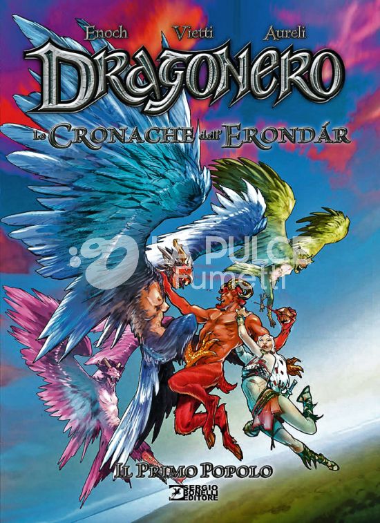 DRAGONERO - LE CRONACHE DELL’ERONDÁR #     1: IL PRIMO POPOLO - VARIANT MANICOMIX - CARTONATO