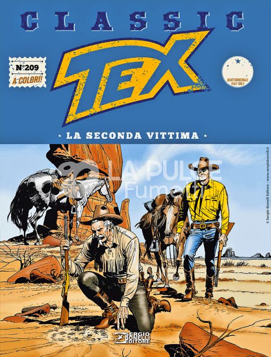 TEX CLASSIC #   209: LA SECONDA VITTIMA