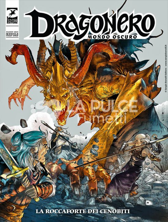DRAGONERO #   142 - MONDO OSCURO 29: LA ROCCAFORTE DEI CENOBITI