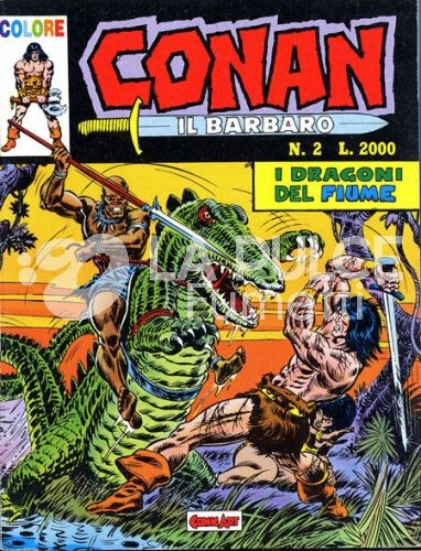 CONAN IL BARBARO COLORE #     2: I DRAGONI DEL FIUME