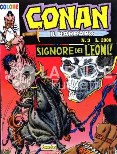 CONAN IL BARBARO COLORE #     3: SIGNORE DEI LEONI