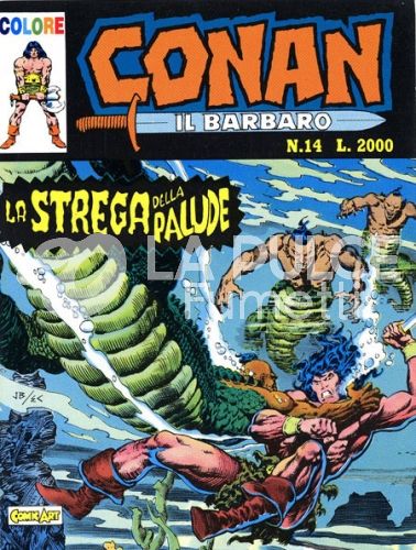 CONAN IL BARBARO COLORE #    14: LA STREGA DELLA PALUDE