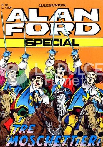ALAN FORD SPECIAL #    10: I TRE MOSCHETTIERI