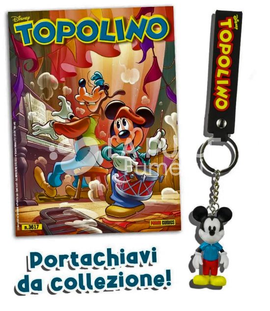TOPOLINO LIBRETTO #  3617 + PORTACHIAVI DI TOPOLINO