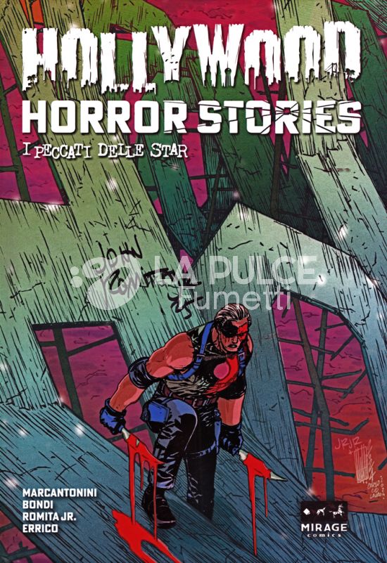 HOLLYWOOD HORROR STORIES - I PECCATI DELLE STAR - AUTOGRAFATO DA JOHN ROMITA JR