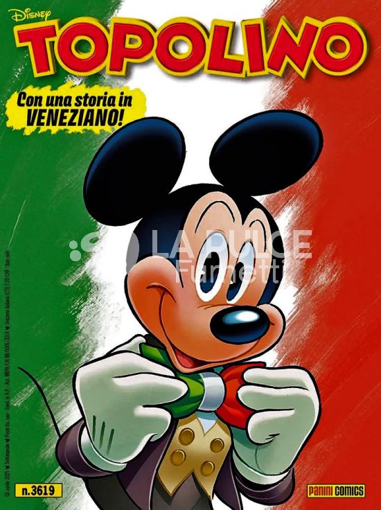 TOPOLINO LIBRETTO #  3619 - VERSIONE VENETO