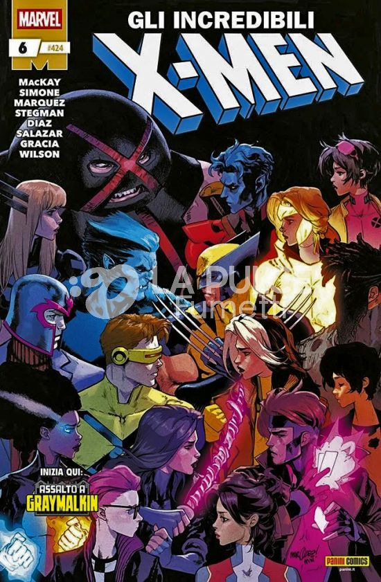 INCREDIBILI X-MEN #   424 - GLI INCREDIBILI X-MEN 6