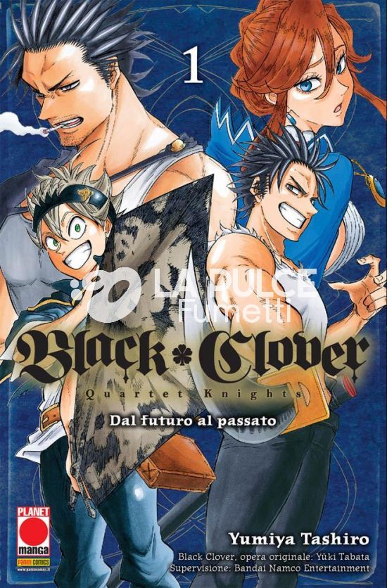 POWERS - BLACK CLOVER - QUARTET KNIGHTS 1/6 COMPLETA NUOVI ( N 1 RISTAMPA, N 2 ESAURITO )