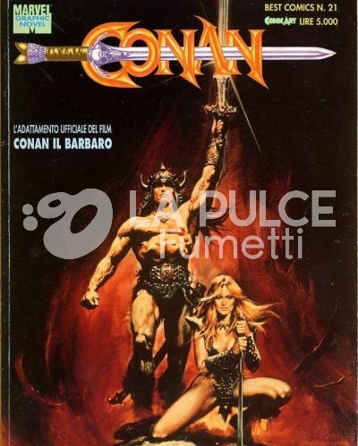 BEST COMICS 21: CONAN IL BARBARO IL FILM
