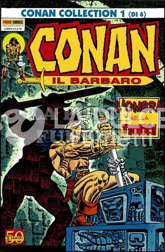 COMICS USA  50/53 - CONAN COLLECTION - CONAN IL BARBARO 1/4 COMPLETA