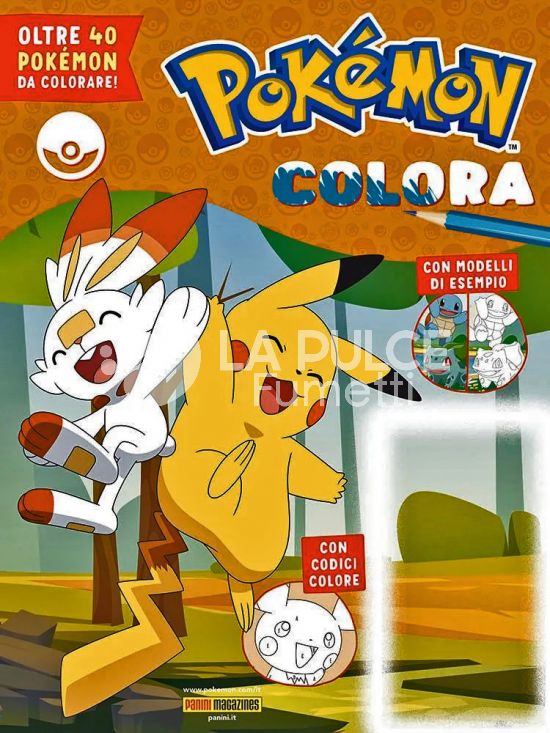 PANINI SPACE #    58 - POKEMON COLORA