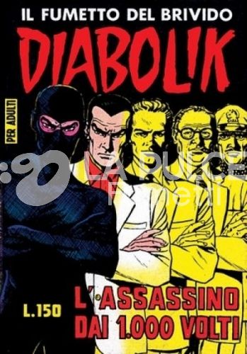 DIABOLIK ANASTATIKA 1A SERIE #    24: L'ASSASSINO DEI 1.000 VOLTI