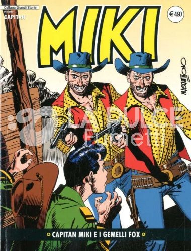COLLANA GRANDI STORIE: CAPITAN MIKI #    24: CAPITAN MIKI E I GEMELLI FOX