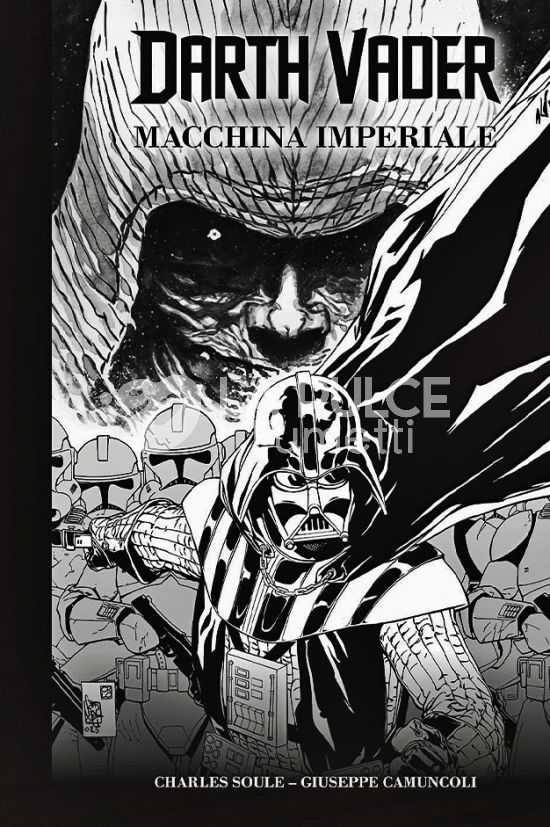 DARTH VADER: MACCHINA IMPERIALE IN BIANCO E NERO