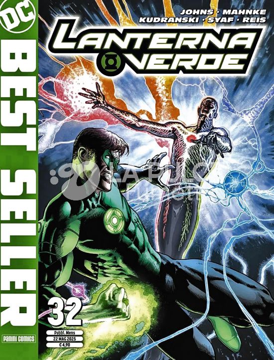 DC BEST SELLER NUOVA SERIE #    53 - LANTERNA VERDE DI GEOFF JOHNS 32