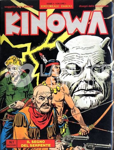 KINOWA 5A RISTAMPA #     1: IL SEGNO DEL SERPENTE