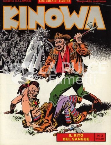 KINOWA 5A RISTAMPA #     3: IL RITO DI SANGUE