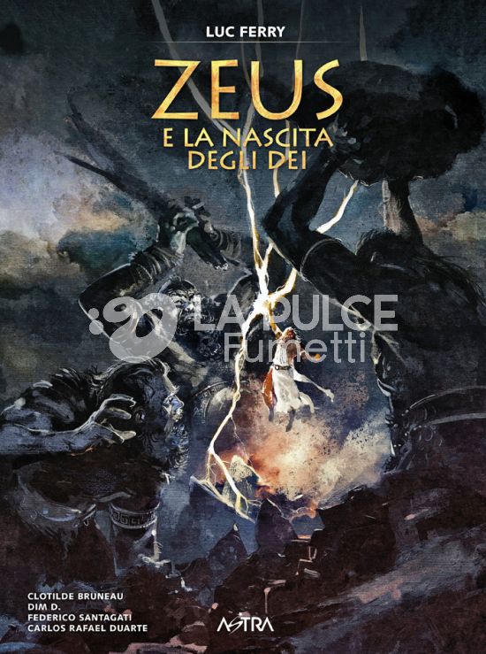 ASTRA BD #     4 - I MITI - ZEUS E LA NASCITA DEGLI DEI