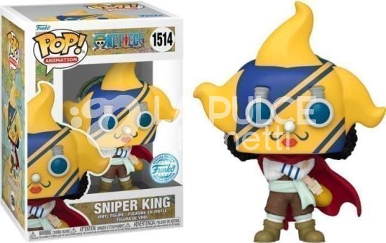 ONE PIECE: SNIPER KING (SOGEKING) - VINYL FIGURE #  1514 - POP FUNKO ANIMATION SPECIAL EDITION