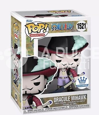 ONE PIECE: DRACULE MIHAWK - VINYL FIGURE #  1521 - POP FUNKO ANIMATION EXCLUSIVE!