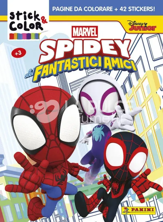 MARVEL GIOCA & COLORA #    35 - SPIDEY E I SUOI FANTASTICI AMICI STICK E COLOR