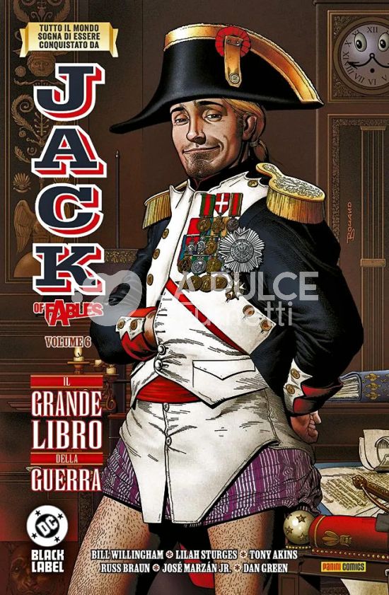 DC BLACK LABEL HITS - JACK OF FABLES #     6: IL GRANDE LIBRO DELLA GUERRA
