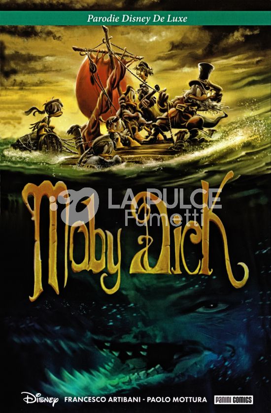 TOPOLINO LIMITED DISNEY DE LUXE EDITION #    52 - MOBY DICK NUOVA EDIZIONE - PARODIE - VARIANT COVER