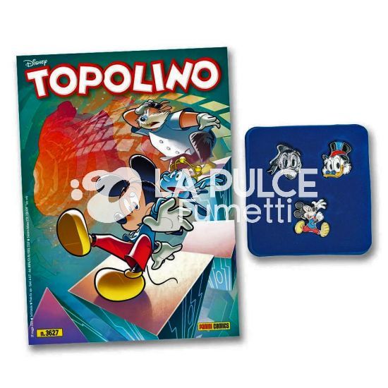 TOPOLINO LIBRETTO 3626/3627 + SET 6 SPILLE COMPLETA